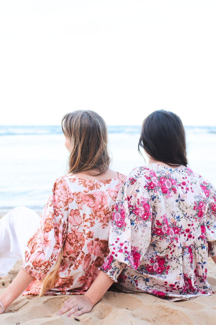 Lou Lou Blouse Rose Rust