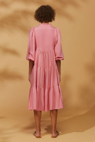 Peony Linen Dress