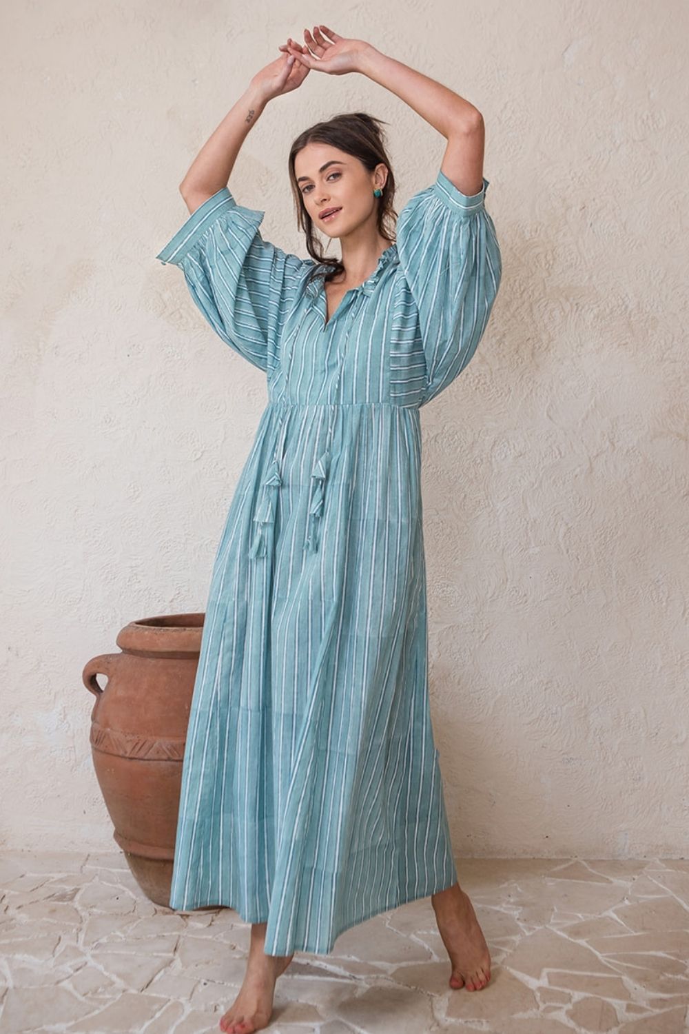 Eadie Dress Stripe