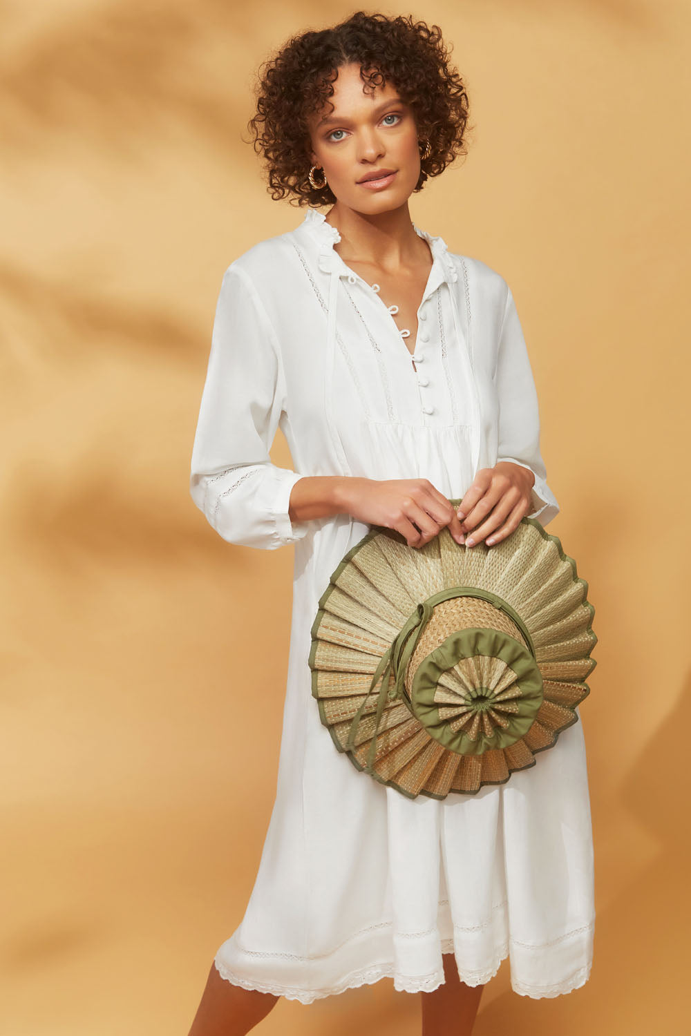 Louisa Dress White Linen House of Lacuna Louisa Dress White Linen House of Lacuna