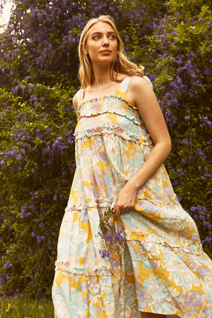 Sophia Dress Frida Print