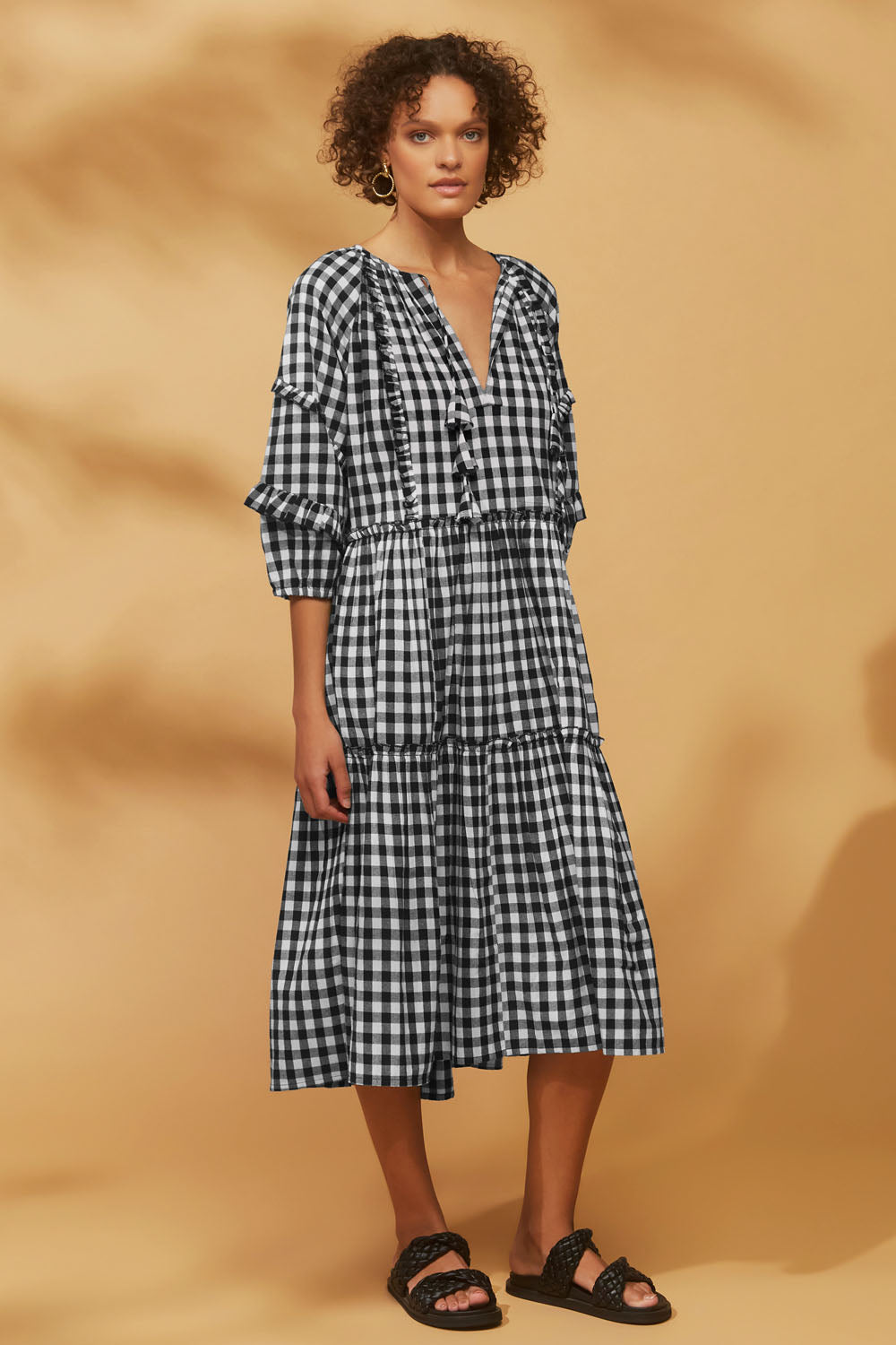 Gingham Yarn Dyed Florence Dress