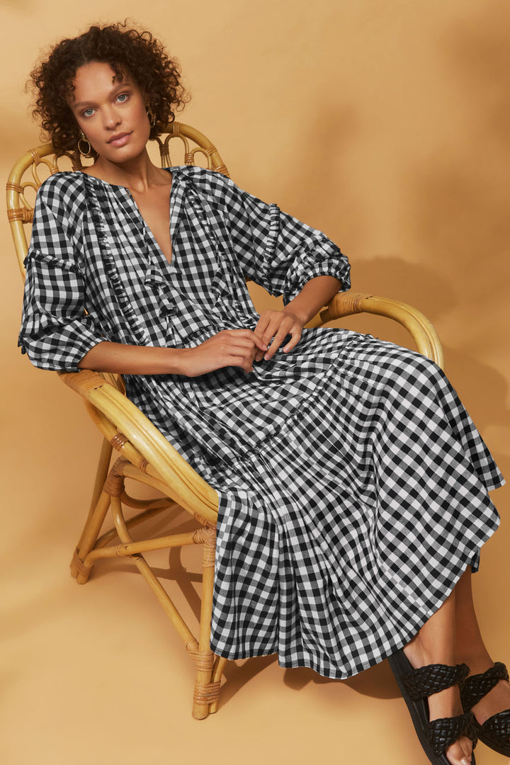 Gingham Yarn Dyed Florence Dress