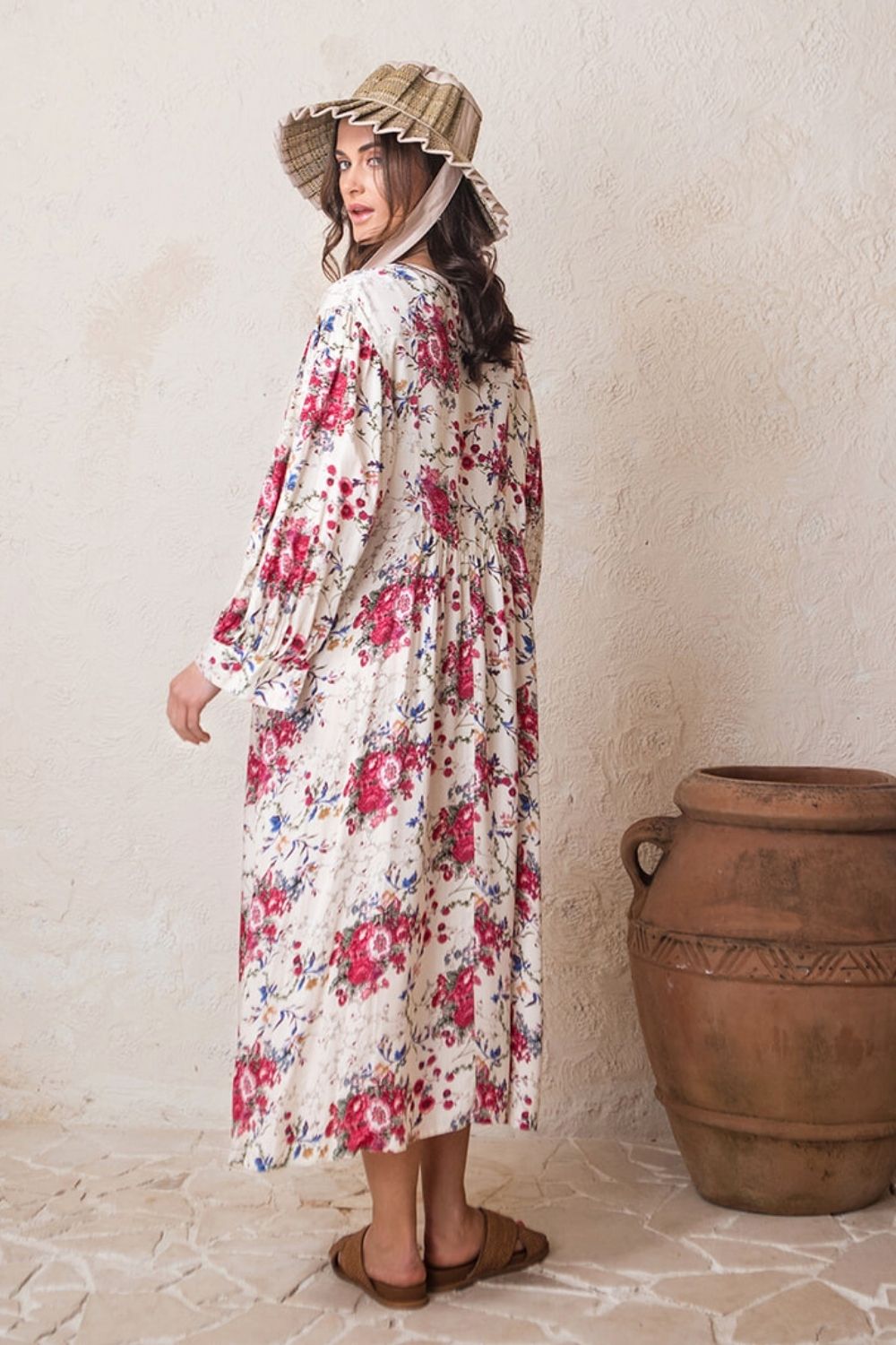 Amelia Dress Floral Boho Print