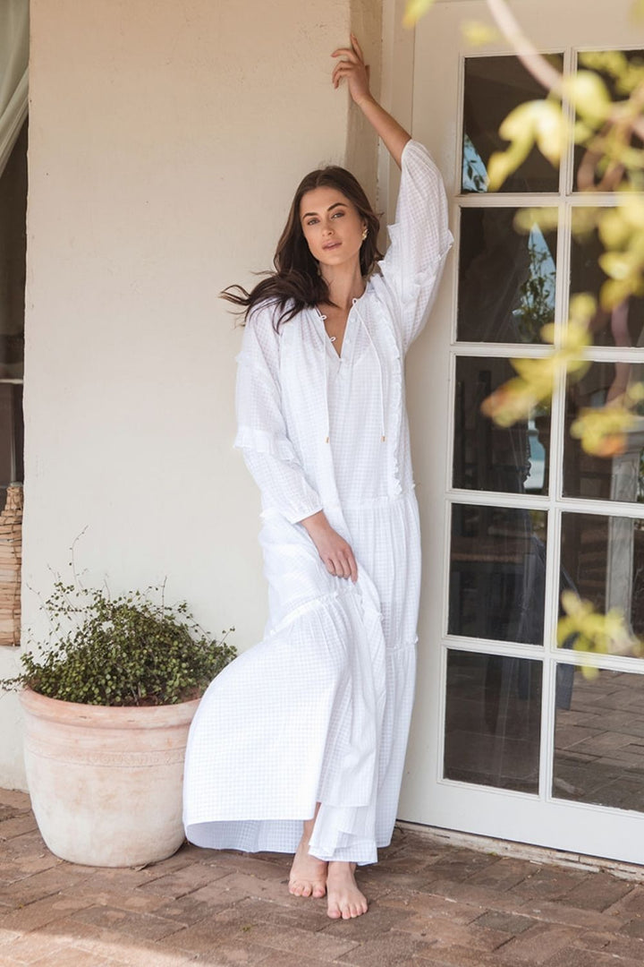 White Florence Dress