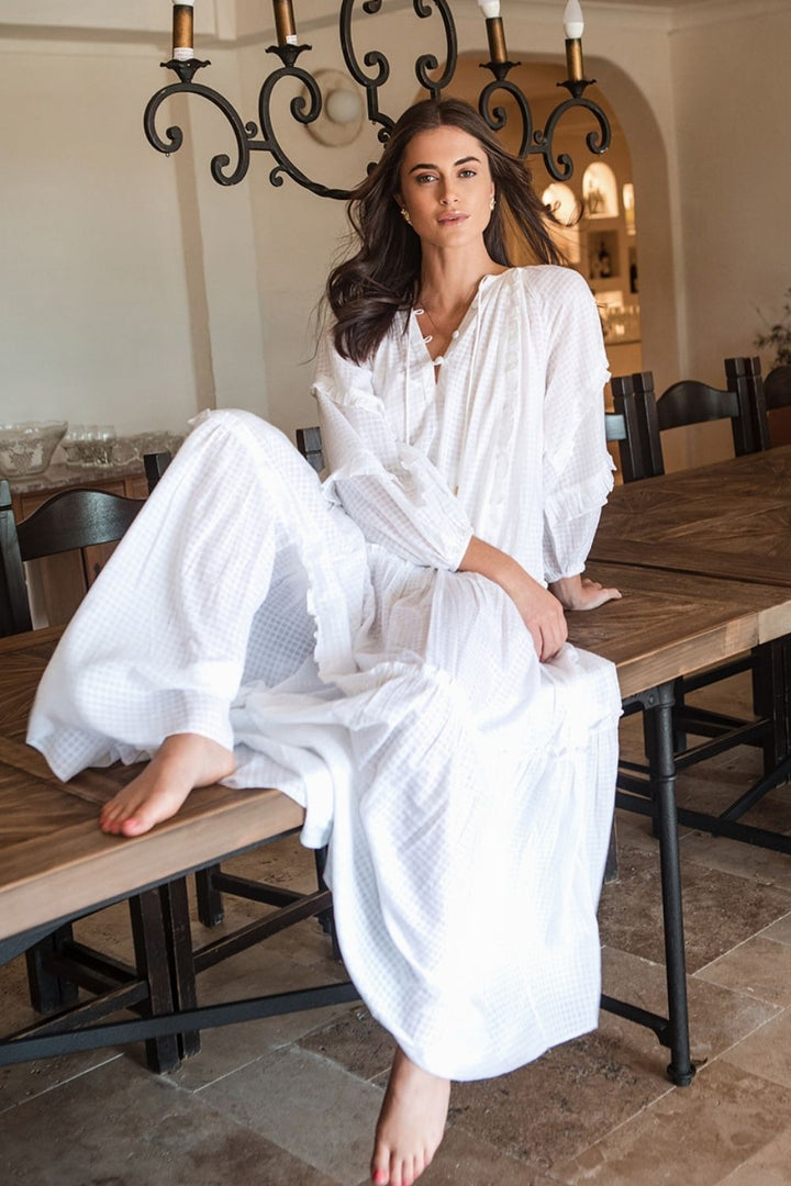 White Florence Dress