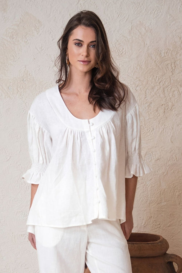 Lou Lou Blouse Pure Linen