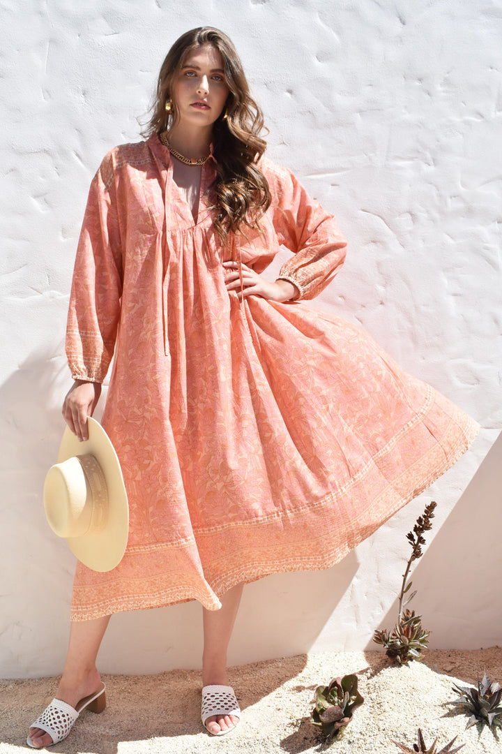 Daisey Dress Peachy