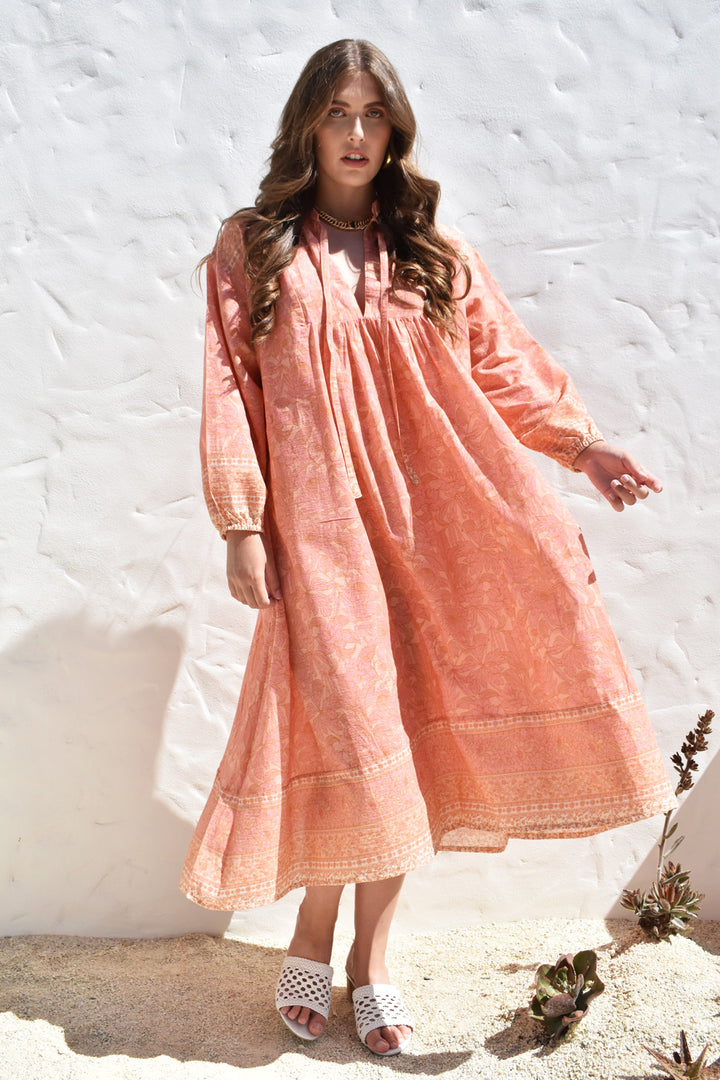 Daisey Dress Peachy