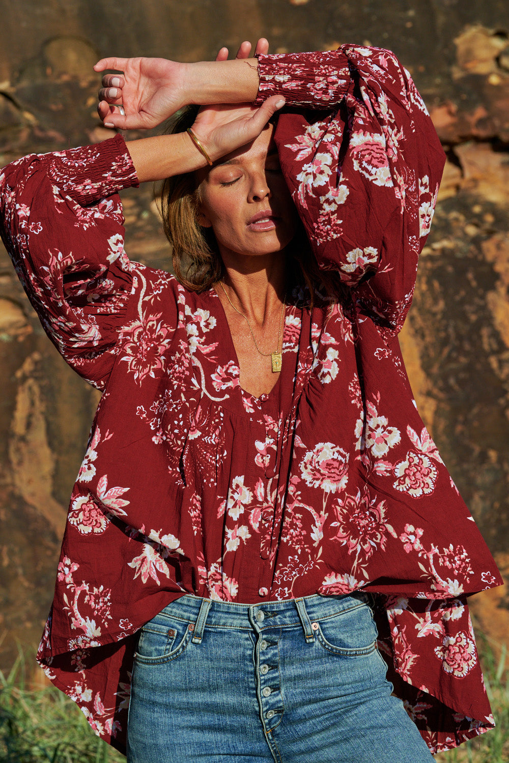 Siena Blouse Florence Print