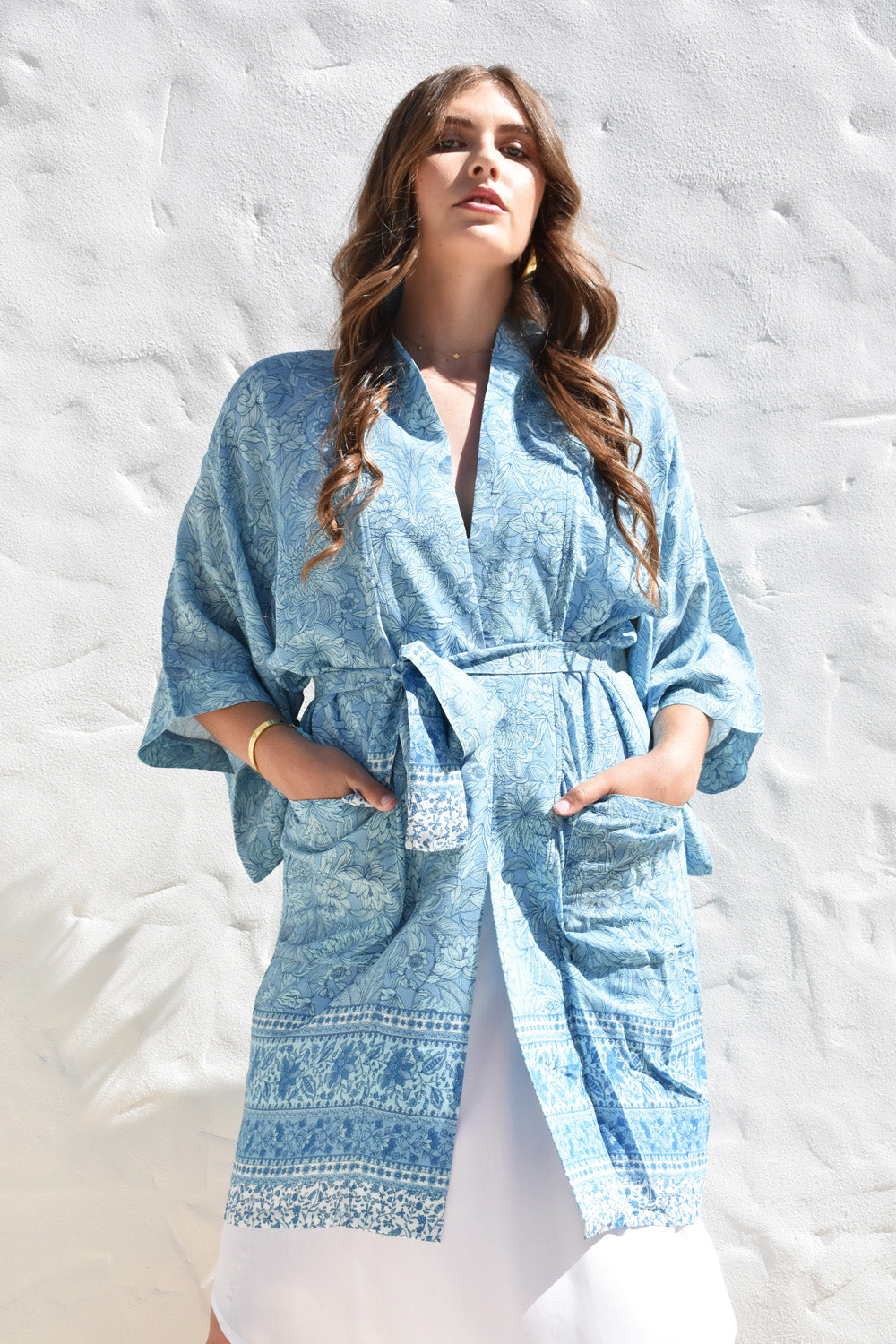 Ella Kimono Bluebell