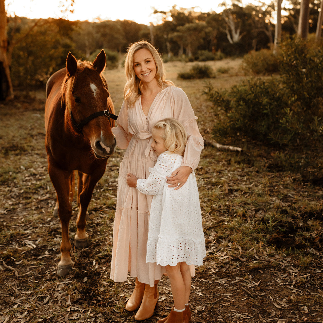 Frankie Girls Dress Anglaise