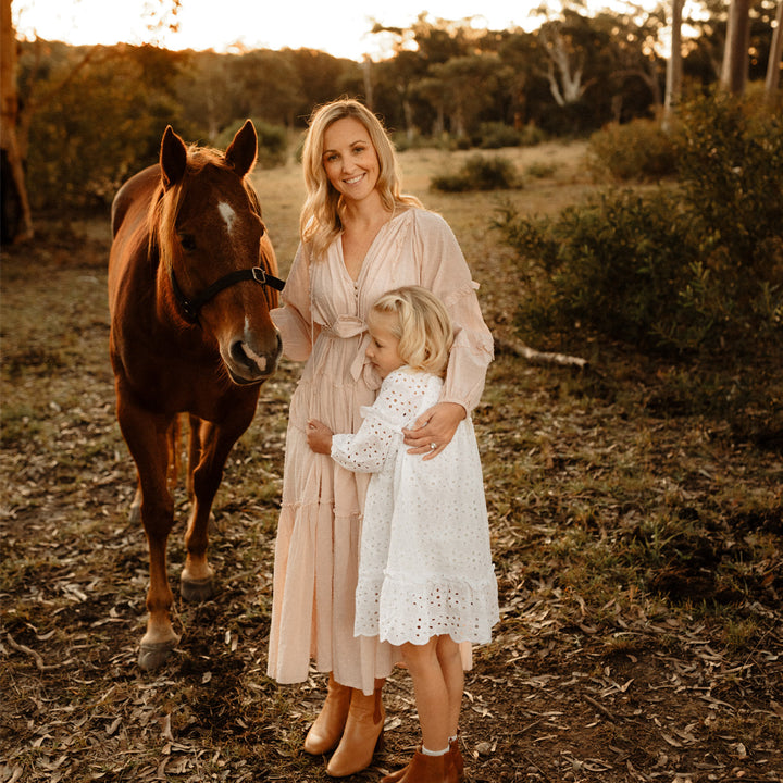 Frankie Girls Dress Anglaise