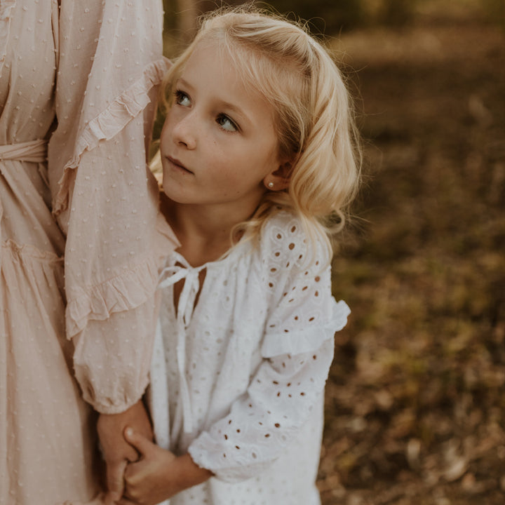 Frankie Girls Dress Anglaise