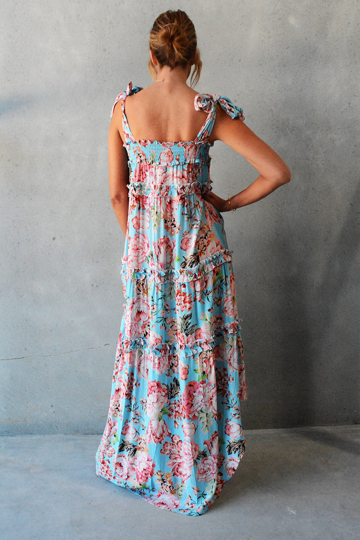 Sophia Dress Petal Print Floral