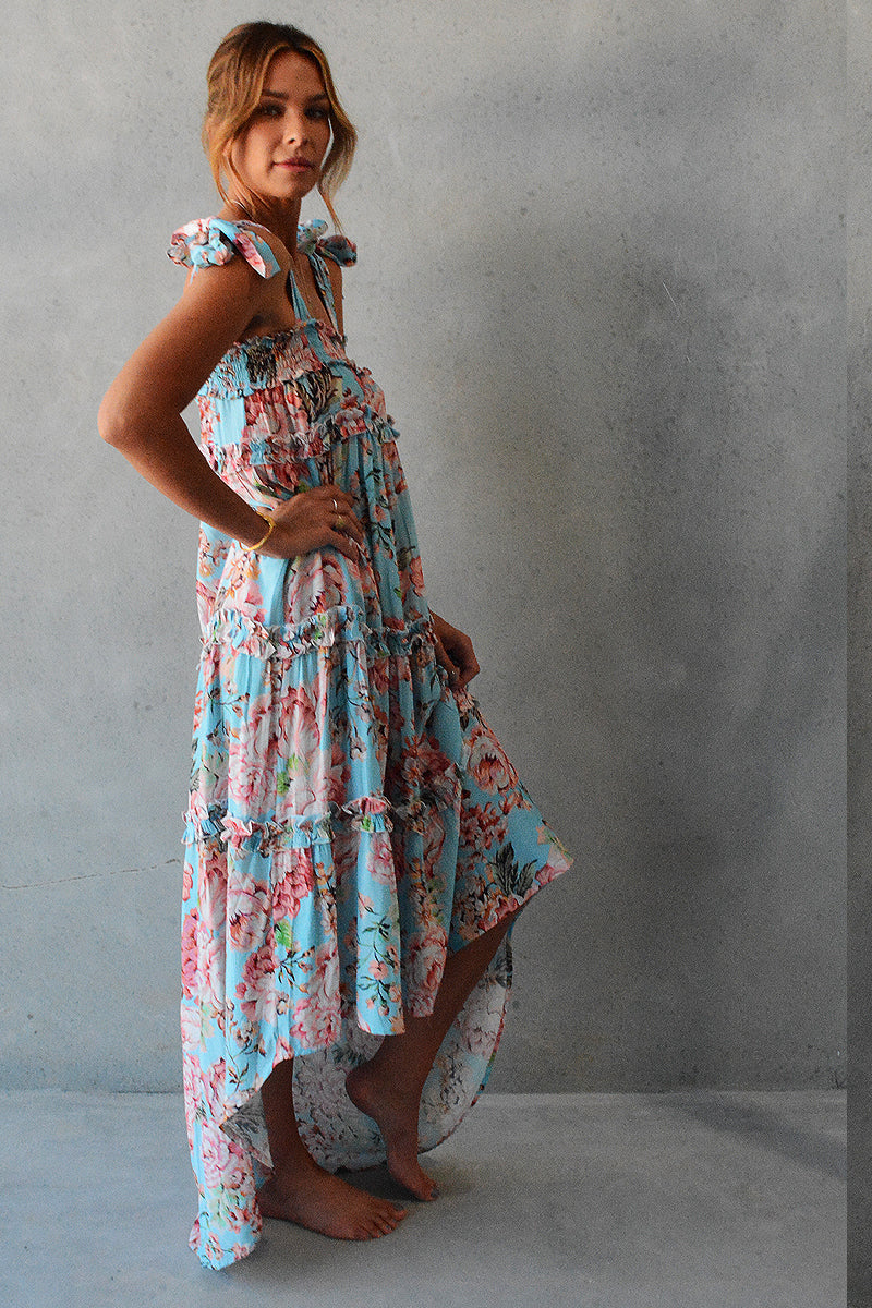 Sophia Dress Petal Print Floral