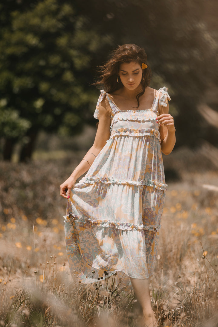 Sophia Dress Frida Print