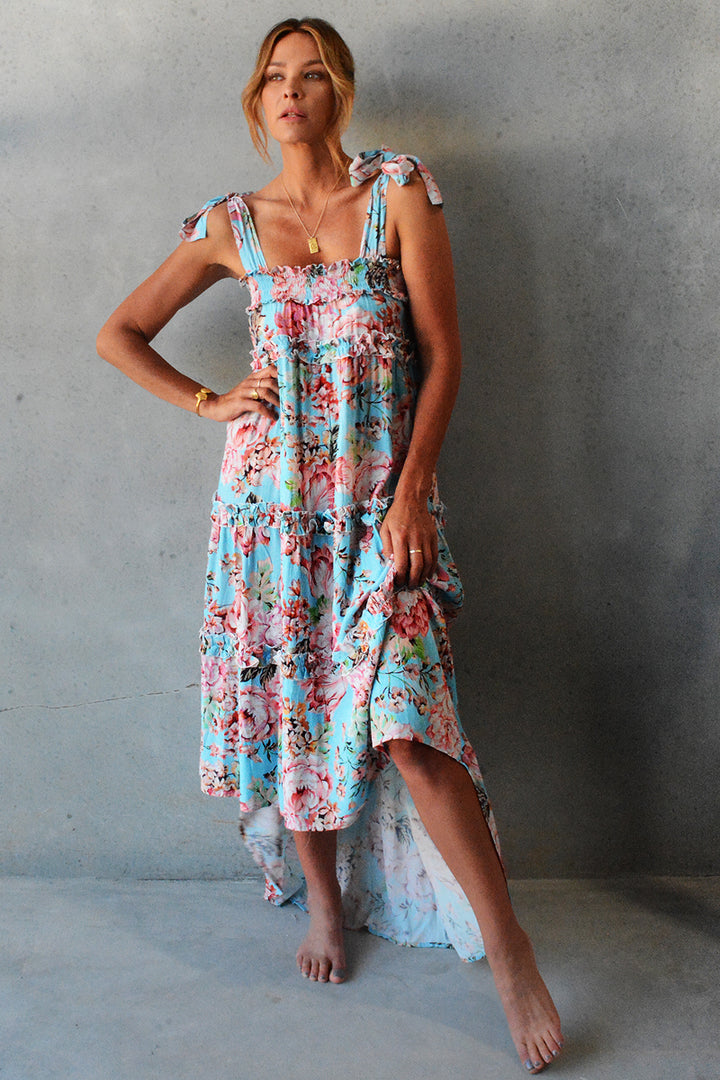 Sophia Dress Petal Print Floral