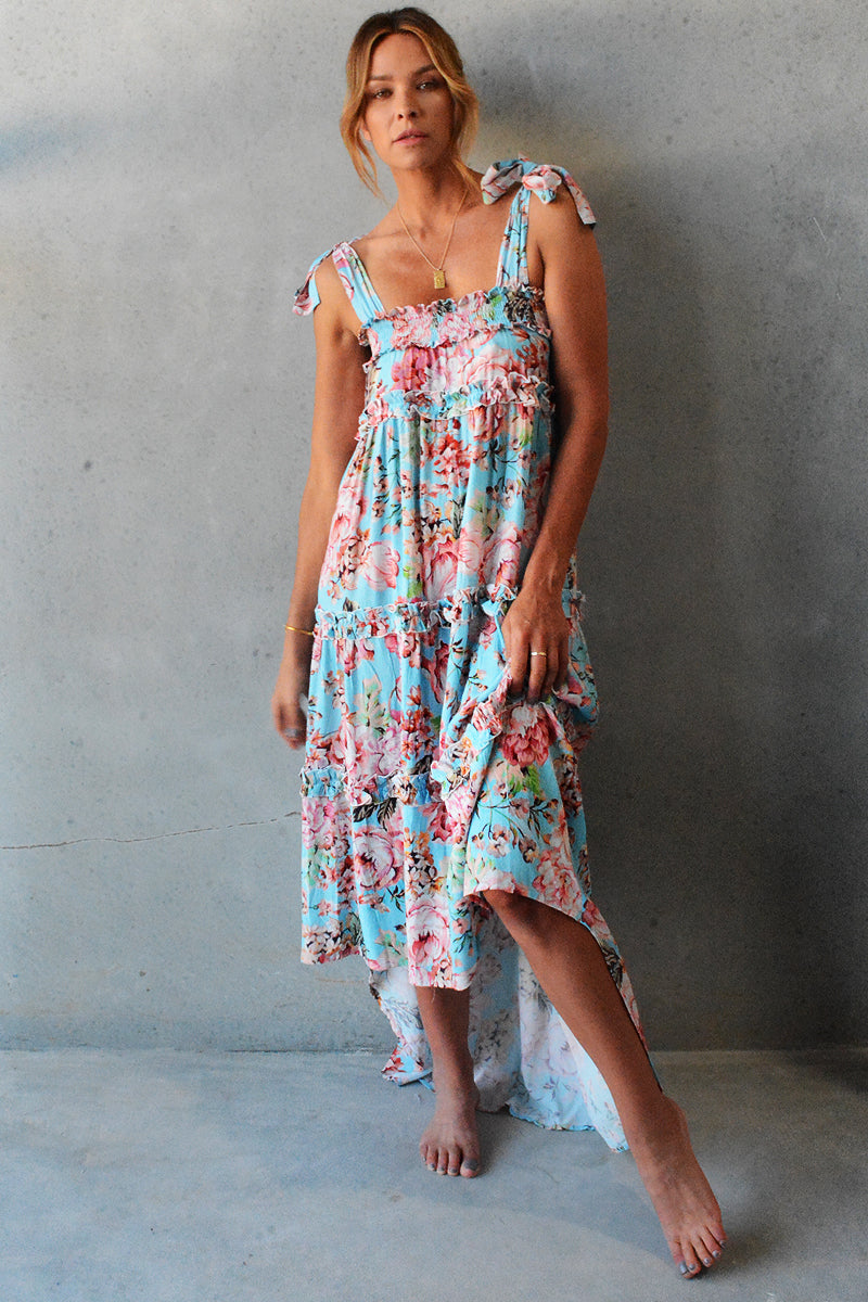 Sophia Dress Petal Print Floral